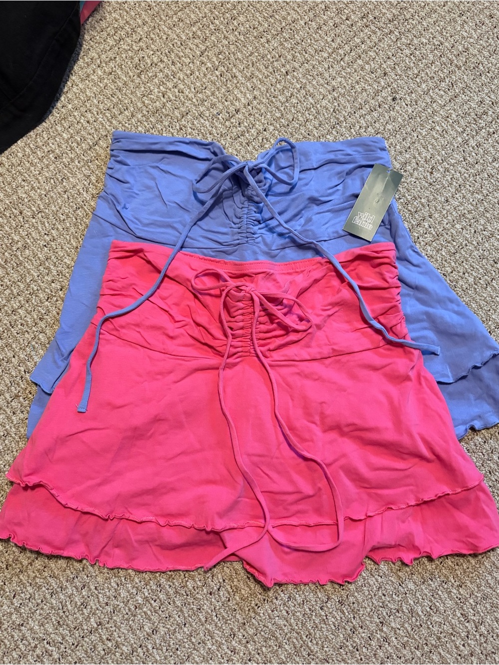 wild fable Blue Ombre Tiered Skirts - Set of 2